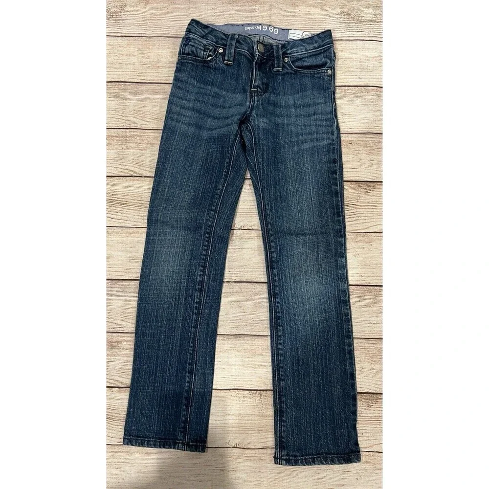 Gap Kids Girls 7 Slim Skinny blue denim Jeans